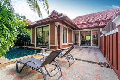 Suite met 1 slaapkamer en privézwembad, villa met bad (gratis ophaalservice vanaf de luchthaven bij minimaal 3 nachten, 25% korting op eten en drinken) — Boutique Resort Private Pool Villa - Phuket